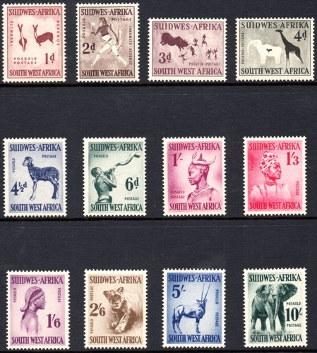 Sud ovest africa 1954 set - africa,
