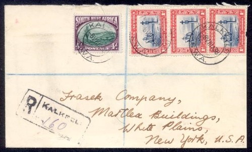 Sud west africa 1938 combo - combo, reg