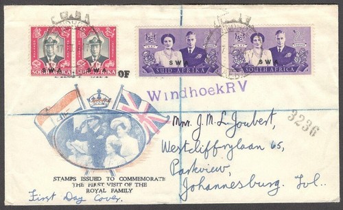 Sud ovest africa 1947royal - ovest,