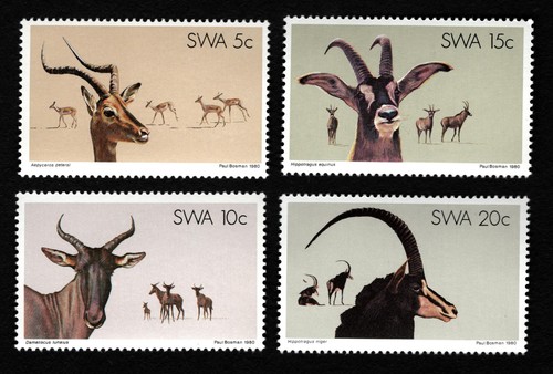 Set animali opc 1980 - opc, sudafrica