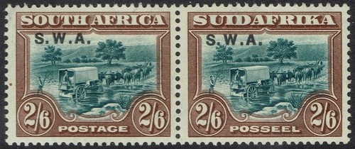 Sud west africa 1927 wagon - africa, ox