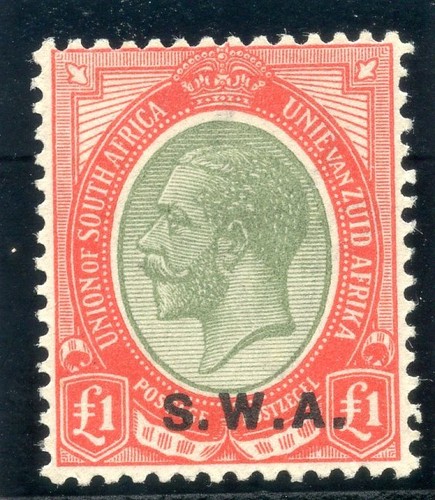 Sudafrica occidentale 1927 kgv - occidentale,