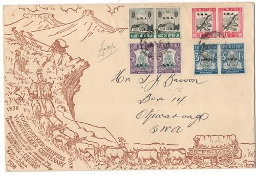Sudafrica occidentale 1938 - sudafrica,