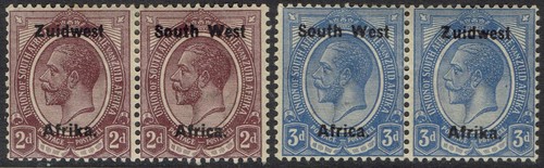Sud west africa 1923 kgv - kgv, 2d
