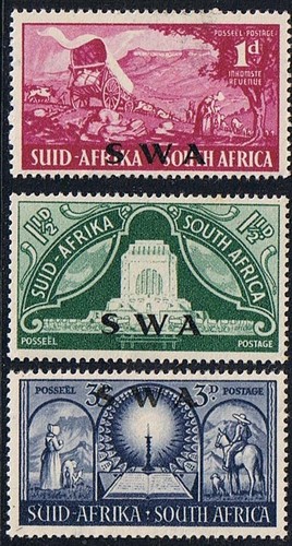 Sud west africa - sud, sg141-43
